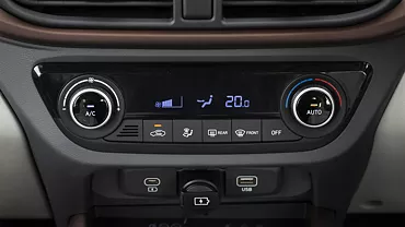 aura interior ac controls