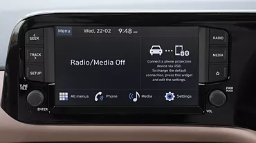 aura interior infotainment system