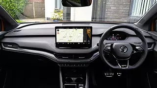 enyaq interior dashboard