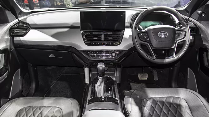 harrier ev interior dashboard