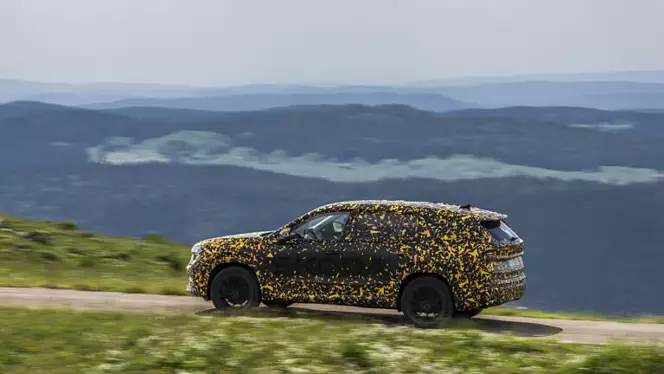 kodiaq new exterior left side view