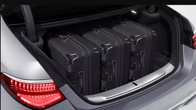 maybach s class exterior open boot trunk