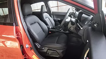 nexon facelift interior front row seats