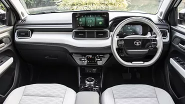 punch ev interior dashboard