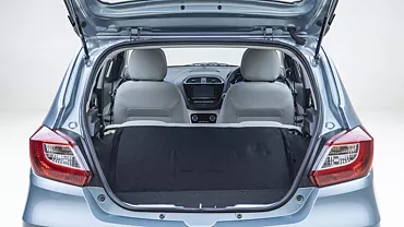 tiago ev interior bootspace rear seat folded