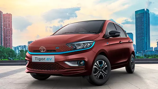 tigor ev exterior left front three quarter