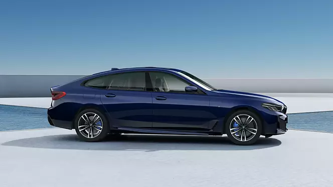 6 series gt exterior right side view