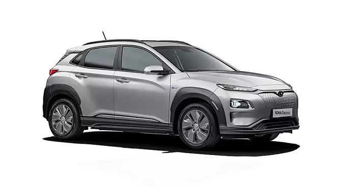 Hyundai Kona EV Right Front Three Quarter 162159