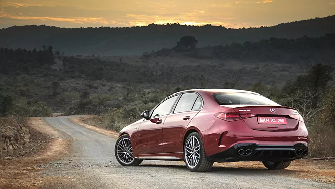 amg c 43 exterior left rear three quarter