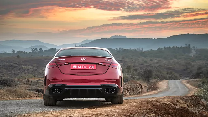 amg c 43 exterior rear view