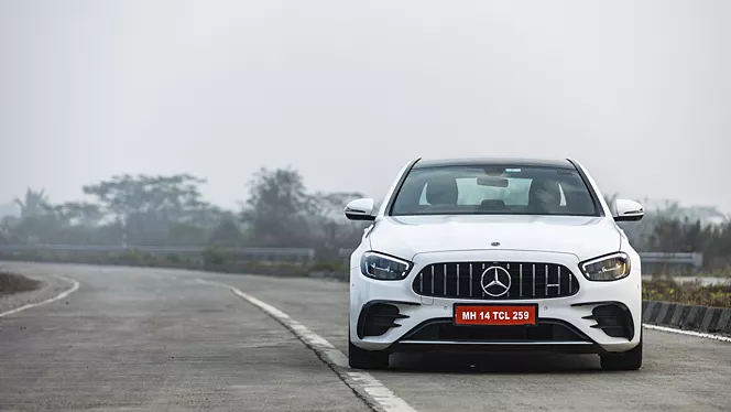 amg e53 exterior front view