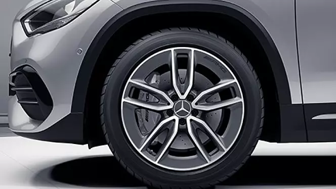 amg gla35 exterior wheel