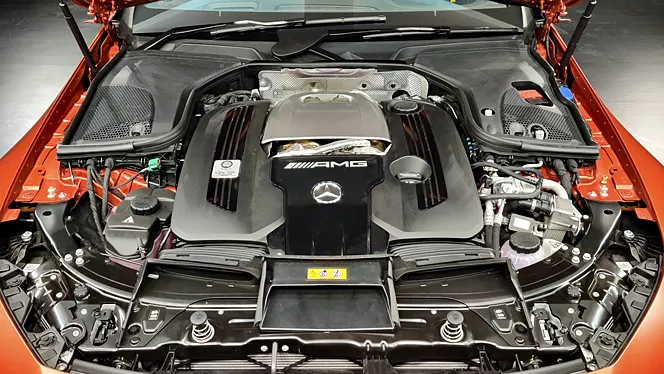 amg gt 63 s e performance exterior engine shot