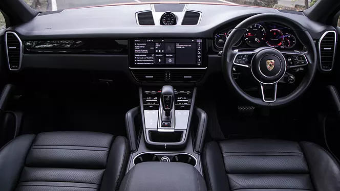 cayenne coupe interior dashboard