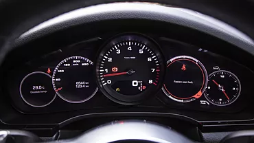 cayenne coupe interior instrument cluster