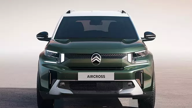 citroen c3 aircross facelift exterior front view