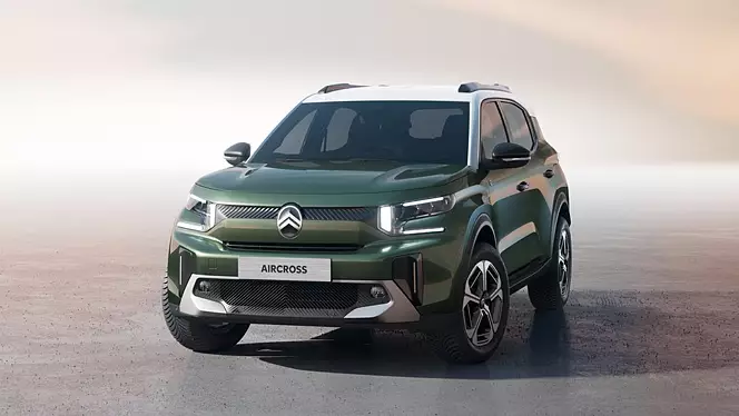 citroen c3 aircross facelift exterior left front three quarter 3