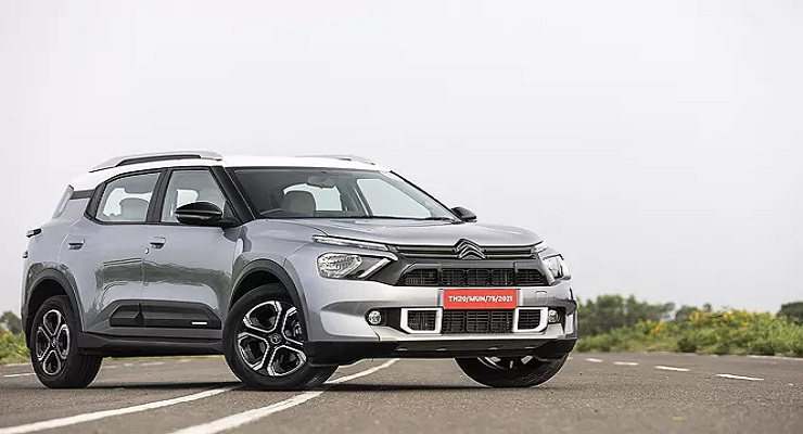 citroen c3 aircross facelift right front three quarter