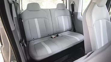 comet ev interior rear seats