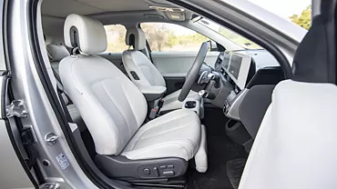 ioniq 5 interior front row seats