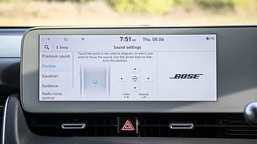 ioniq 5 interior infotainment system