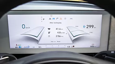 ioniq 5 interior instrument cluster