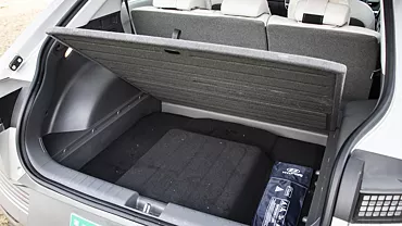 ioniq 5 interior under boot spare wheel