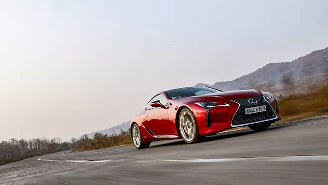 lc 500h exterior right front three quarter 12