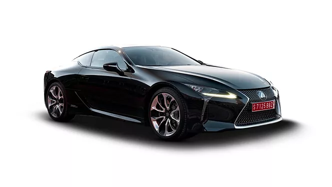 lexus lc 500h right front three quarter1