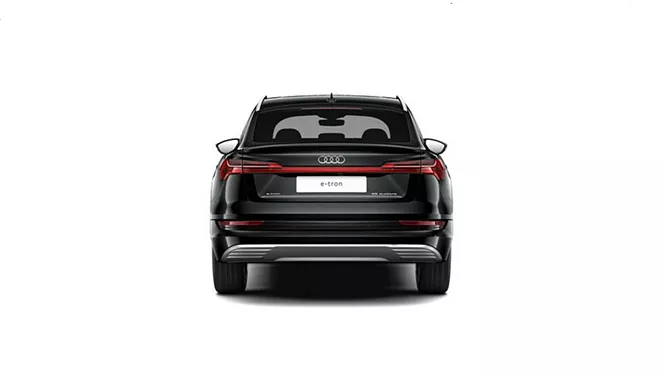 q8 sportback e tron exterior rear view