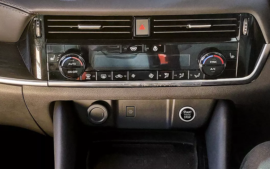 qashqai interior ac controls