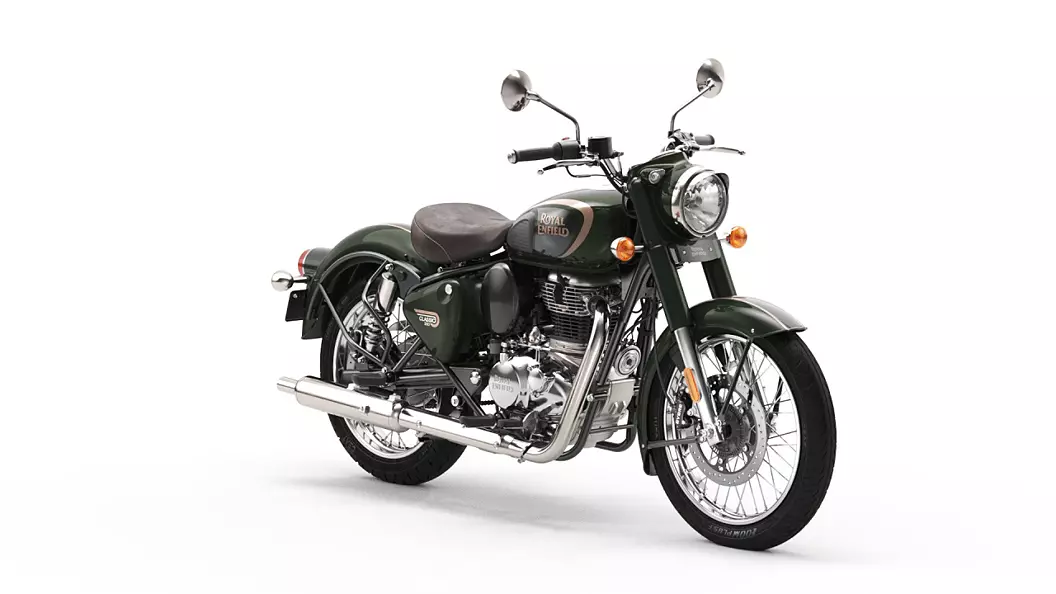 royal enfield select model halcyon green 1668164973007