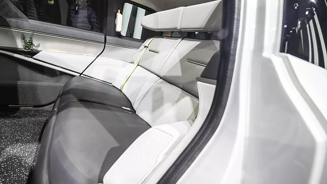 sierra ev interior rear seats