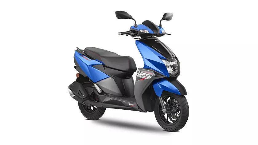 tvs select model metallic blue 1668150511420