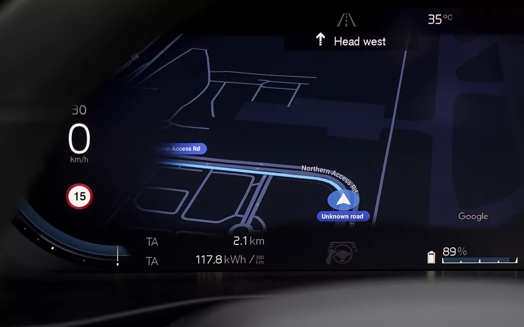 volvo xc40 recharge instrument cluster20