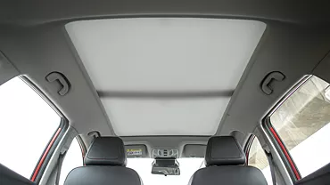 zs ev interior inner car roof