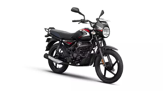 bajaj select model ebony black with red decals 1669291918239