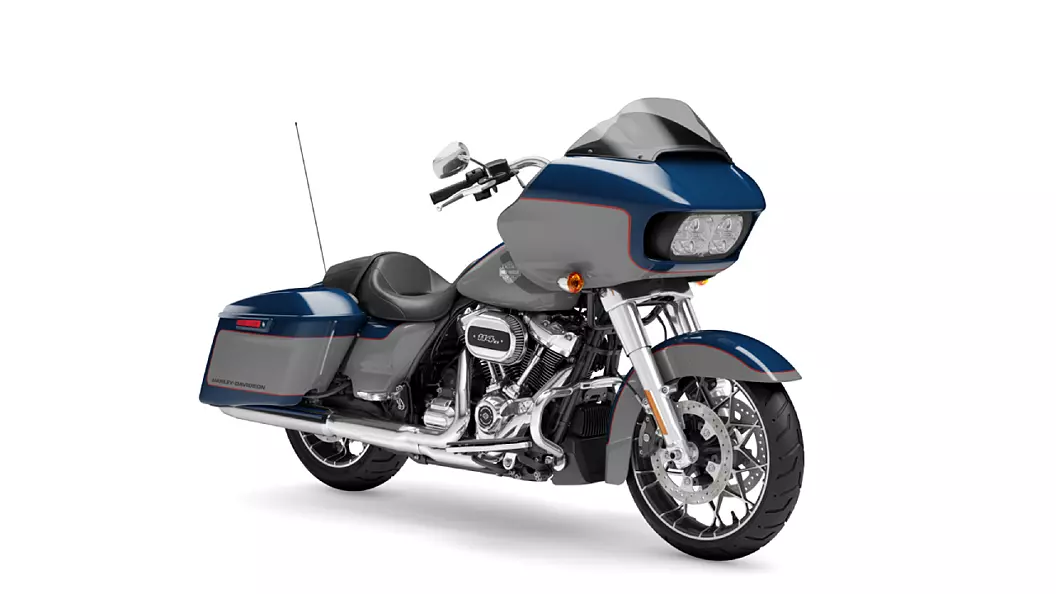 harleydavidson select model bright billiard blue billiard gray chrome finish 1680786184846