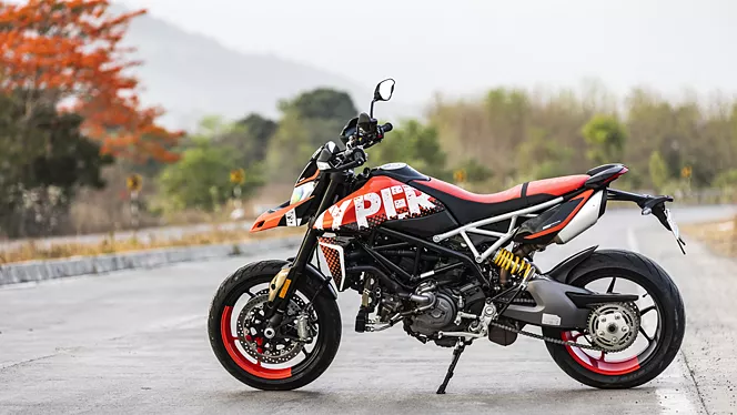 hypermotard 950 left side view