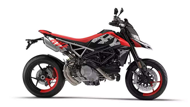 hypermotard 950 right side view 2