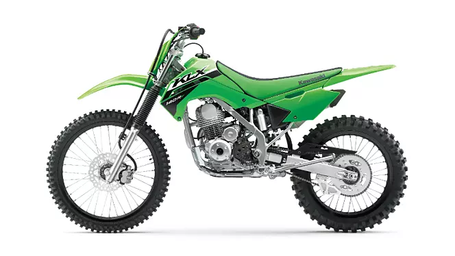 klx 140r f left side view