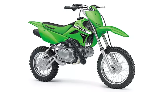 klx110r l right front three quarter 3