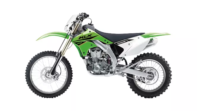 klx450r left side view