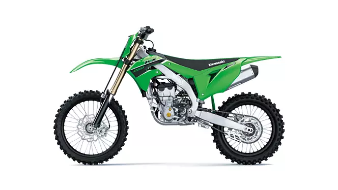 kx250 left side view