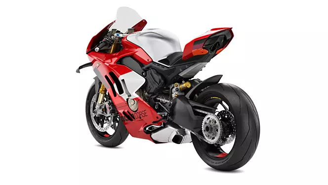 panigale v4 r left rear three quarter