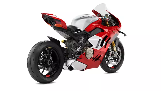 panigale v4 r right rear three quarter