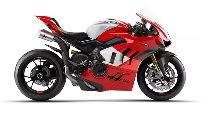 panigale v4 r right side view 2