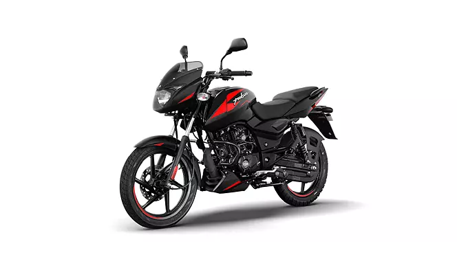 pulsar 125 left front three quarter