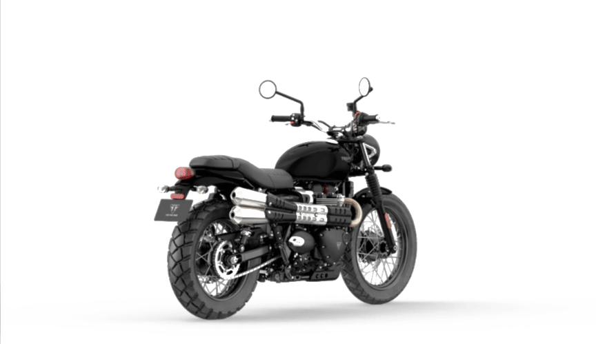 scrambler 900 right rear three quarter