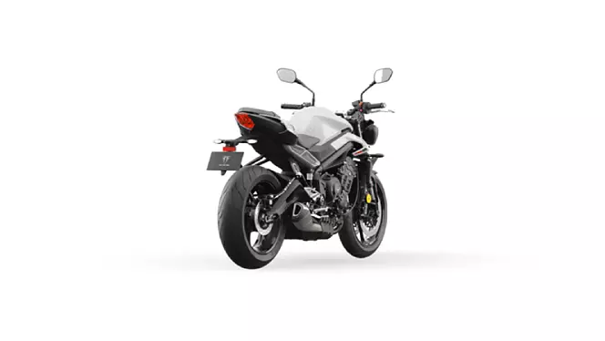 street triple r right rear three quarter